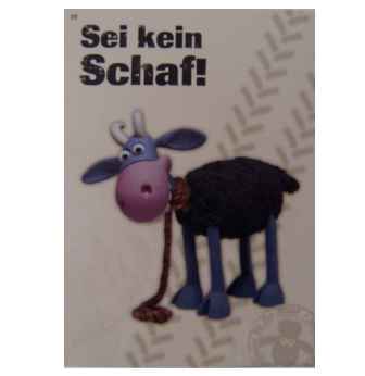 Shaun das Schaf - Postkarte Nr.35