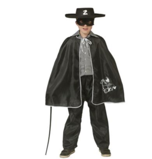 Kinder Kostm Zorro Set