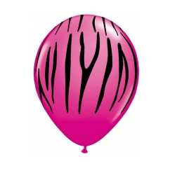 Pink Party Luftballons Stripe