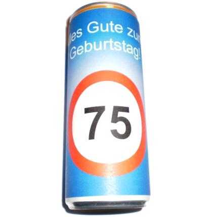 Alles Gute zum 75. Geburtstag - Energy Drink
