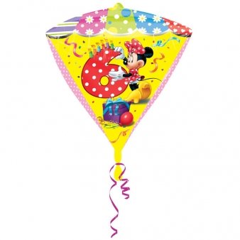 Diamonds Minnie Mouse Folienballon 6