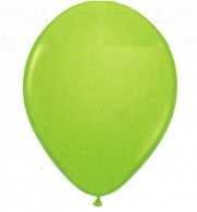 Luftballons Limette, 100 Stck Rundballons