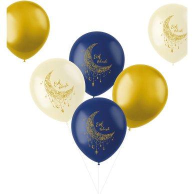 Ballons Eid Mubarak 33cm - 6 Stck