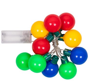 LED-Lichterkette Partyball