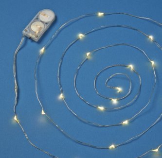 LED Lichterdraht Lichterkette, 1m