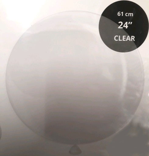 Bubble Ballon, rund, 61 cm