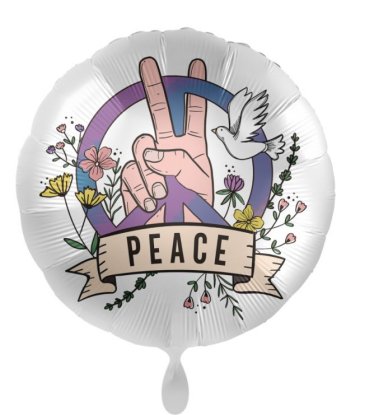 Peace - Frieden Ballon