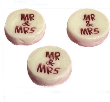 Hochzeitbonbon - Mr. und Mrs.