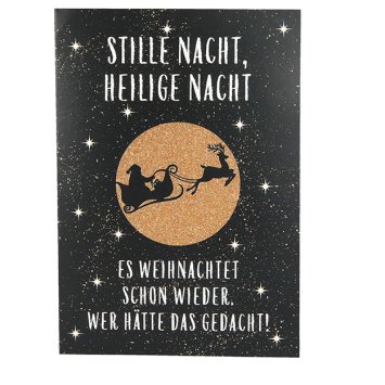 Stille Nacht,heilige Nacht Umschlagkarte