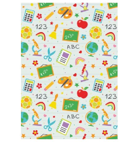 Schulanfang Geschenkpapier, 1 Rolle: