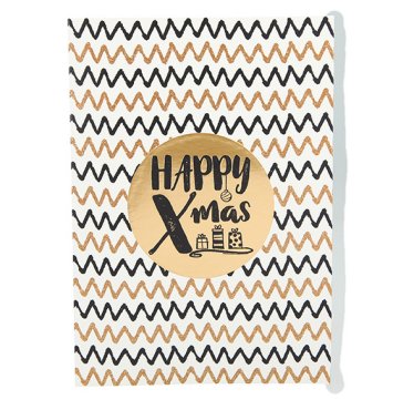 Happy X-Mas.... Umschlagkarte