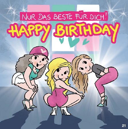 Musikkarte zum Geburtstag