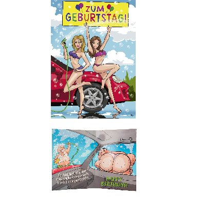 Musikkarte mit berraschung