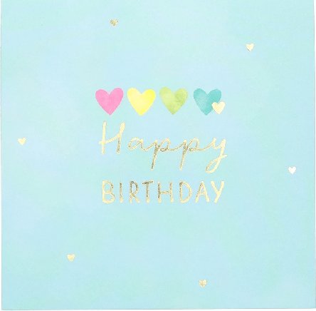 Pop up Musikkarte zum Geburtstag