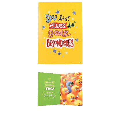 Musikkarte mit berraschung