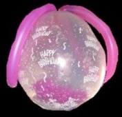 Luftballon-Verpackung Geburtstag