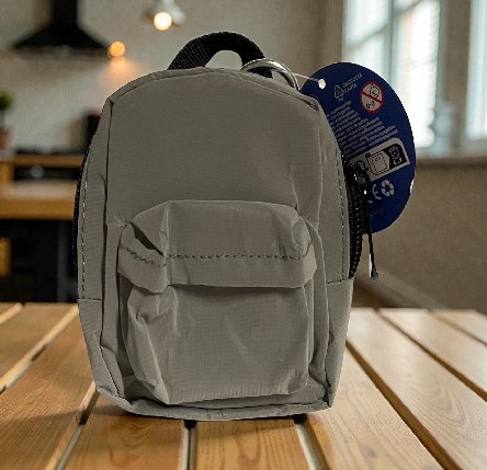Mini Rucksack in grau