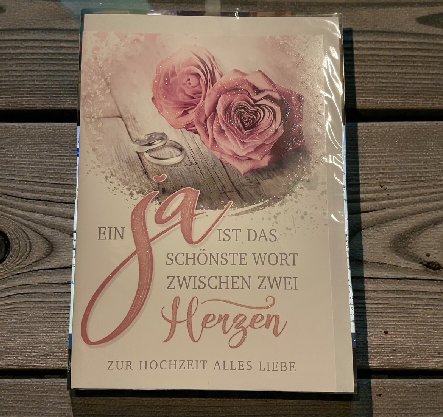 Hochzeitskarte XXL