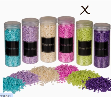 Deko-Sand, grobkrnig, grn