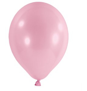 100 Luftballons 33cm - Pastell - Rosa