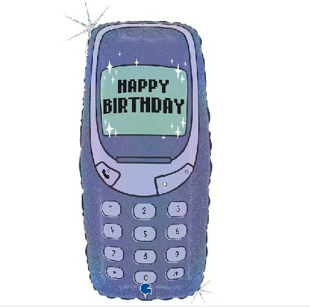 Folienballon Telefon