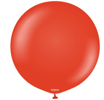 Roter Riesenballon XL, 2 Stck - 61cm