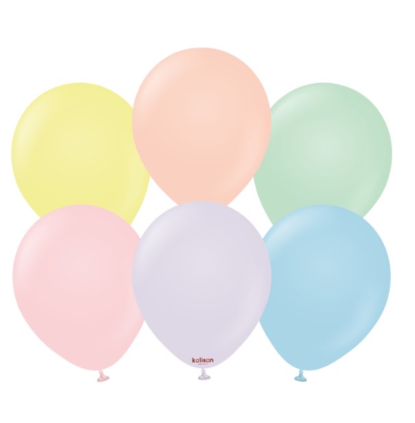 Pastell Luftballons Sortiment, 25 Stck