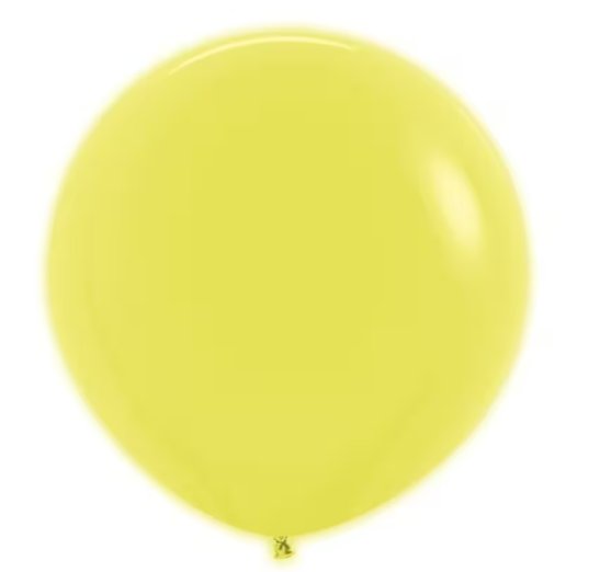 Neon Gelb Latexballon, 3 St�ck