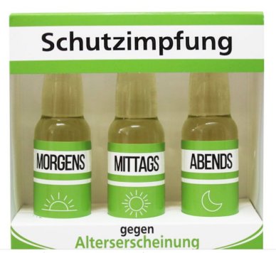 Schutzimpfung gegen Alterserscheinung