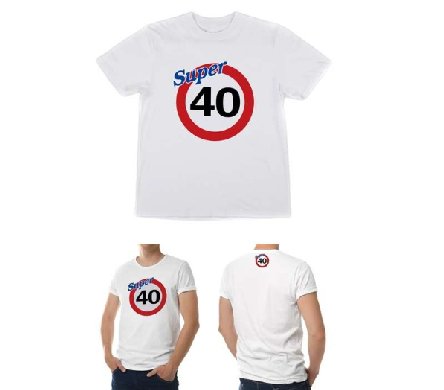 T-Shirt zum 40. Geburtstag