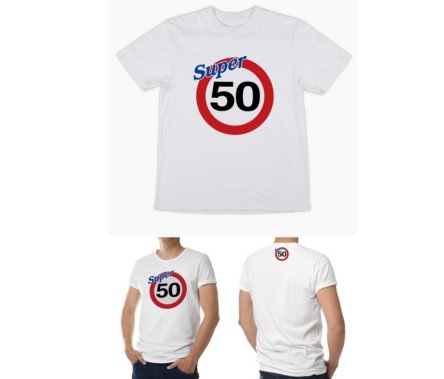 T-Shirt zum 50. Geburtstag