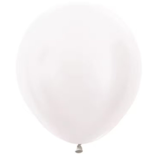 Luftballon Wei� rund 30 cm, 10 St�ck
