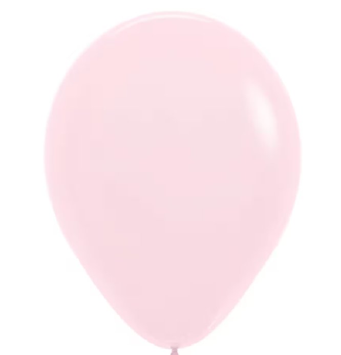 Luftballon Rosa rund 30 cm, 10 St�ck