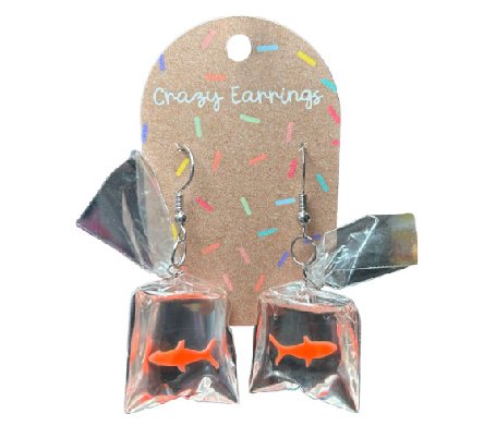 Ohrringe Fische, 1 Paar