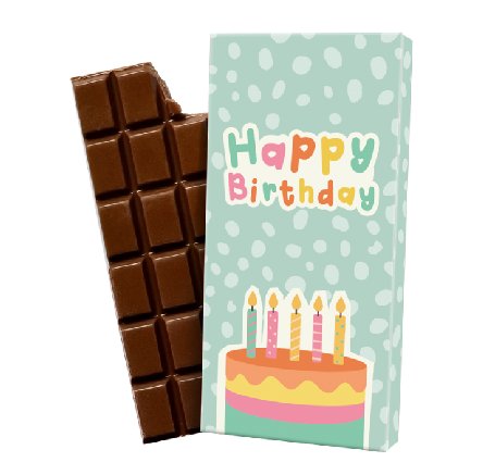 Schokolade zum Geburtstag, 100g