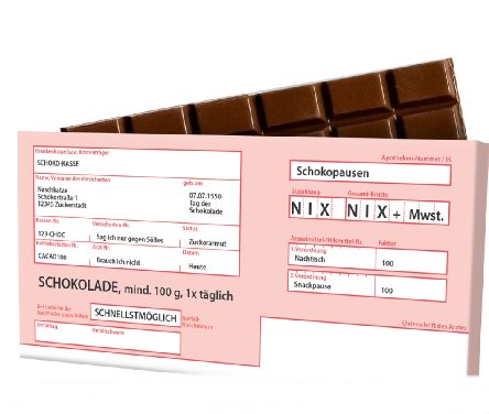 Schokolade Rezept, 100g