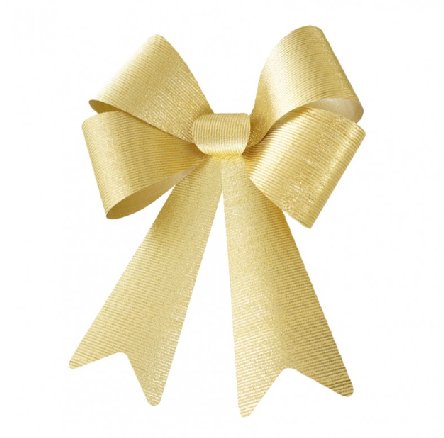 Riesige Schleife fr Autos / Haustre gold XL