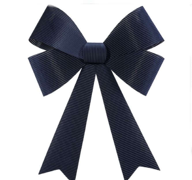 Riesen Schleife 71 x 86 cm, blau