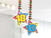 18.Geburtstag - Rotorspiralen 2er Set