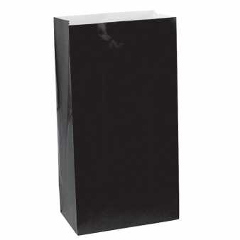 Halloween Papiert�ten, schwarz