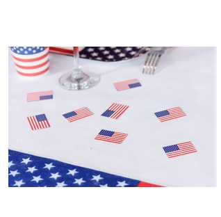 USA Flaggen Papier Konfetti