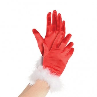 Handschuhe Mrs. Claus
