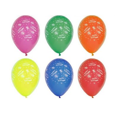 Herzlichen Glckwunsch Luftballons, 10 Stck
