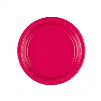Pink Party Teller, 17,5 cm
