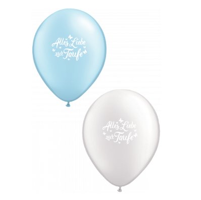 Taufe - Luftballons mit Druck
