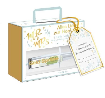 Geld-Spritze Mr. & Mrs.