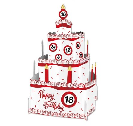 18.Geburtstag Verkehrsschild Torte to Go
