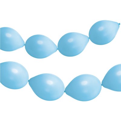 Ballons fr Ballongirlande Pastell Blau