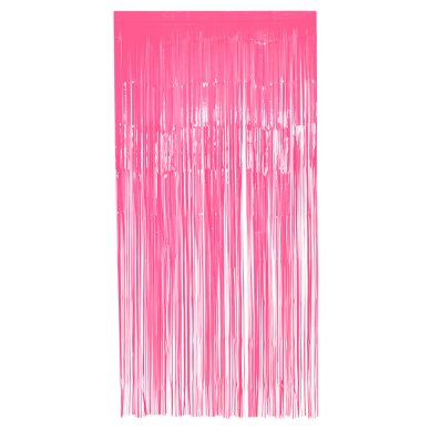 Folienvorhang neonrosa, 2 x 1m