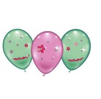 Juwelen Perlmuttballons, 4 Stck